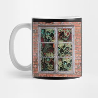 Undead at the window Mug